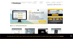 Desktop Screenshot of carestreamdental.com